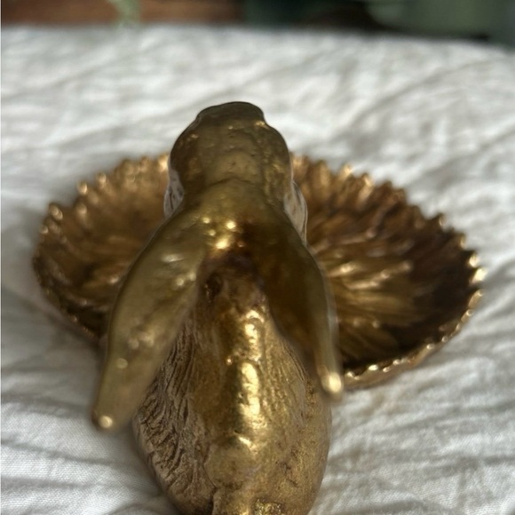 GATCO Solid Brass  Rabbit Dish - Picture 4 of 10